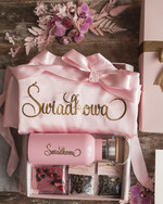 Prezenty dla świadków boxy prezentowe dla Świadkowej, prośba o świadkowanie  Szlafrok dla Świadkowej ze złotym Napisem - Prośba o Świadkowanie TermoKubek Termos Kanka2