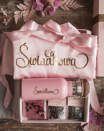 Prezenty dla świadków boxy prezentowe dla Świadkowej, prośba o świadkowanie  Szlafrok dla Świadkowej ze złotym Napisem - Prośba o Świadkowanie TermoKubek Termos Kanka9