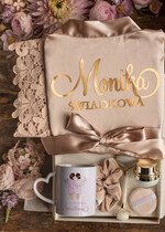 Prezenty dla świadków boxy prezentowy dla Świadkowej, prośba o świadkowanie  prośba o świadkowanie pomysł na prezent dla świadkowej koronkowa podomka dla świadkowej 1