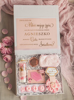 Prezenty dla świadków boxy prezentowe dla Świadkowej, prośba o świadkowanie  czy zostaniesz moją świadkową pomysł na prezent dla świadkowej, zestaw beauty dla świadkowej, box prezentowy dla świadkowej i druhny, zestaw do kąpieli0