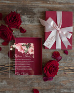 Prezenty dla Babci i Dziadka Prezenty dla Babci Przeźroczysta  Kartka z życzeniami na Dzień Babci w Pudełku z Dedykacją0