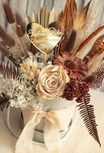 Prezenty dla Babci i Dziadka Prezenty dla Babci prezent na dzień babci flowerbox z suszonych kwiatów, prezent urodzinowy dla babci, podziękowanie dla babci, podziękowanie dla dziadków na weselu3