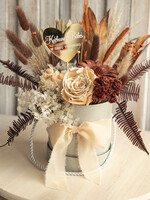 Prezenty dla Babci i Dziadka Prezenty dla Babci prezent na dzień babci flowerbox z suszonych kwiatów, prezent urodzinowy dla babci, podziękowanie dla babci, podziękowanie dla dziadków na weselu4