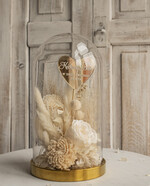 Prezenty dla Babci i Dziadka Prezenty dla Babci flowerbox, pomysł na prezent prezent dla babci kwiaty w kopule kompozycja z kwiatów suszonych wieczne roze,  prezent dla babci bukiet z suszonych kwiatów9