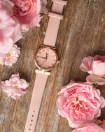 Prezenty dla Babci i Dziadka Prezenty dla Babci prezenty z okazji dnia babci flowerbox pudełko z kwiatami i zegarkiem, zegarek dla babci 5