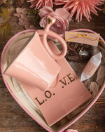 Prezenty dla Babci i Dziadka Prezenty dla Babci Dzień Babci filiżanka LOVE w kolorze białym, prezent urodzinowy dla babci, prezenty z okazji Dnia Babci 4