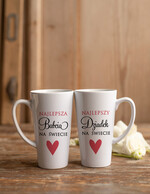 Prezenty dla Babci i Dziadka Zestawy Pezentowe Dla Dziadków  Pomysł na Prezent dla Babci i Dziadka Zestaw prezentowy dla Dziadków Statuetka Kubeczki i Miodki 3