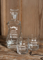 Prezenty dla Babci i Dziadka Prezenty dla Dziadka  prezent dla Dziadka zestaw karafka i 2 szklanki 0