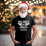 Prezenty dla Babci i Dziadka Prezenty dla Dziadka Pomysł na Prezent dla dziadka na świeta zestaw prezentowy, śmieszna koszulka dla dziadka pod choinkę, grawerowany kufel dla dziadka, kreatywne prezenty dla dziadków - box ze skarpetkami świątecznymi2