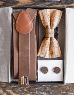 Prezenty dla Babci i Dziadka Prezenty dla Dziadka szelki dla dziadka,prezent z okazji dnia Dziadka mucha i spinki do mankietów 1