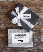 Prezenty dla Babci i Dziadka Prezenty dla Dziadka prezent z okazji dnia Dziadka krawat w eleganckim pudełeczku 3