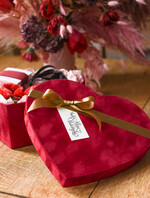 Walentynki prezent na walentynki dla Niej   pomysł na prezent walentynkowy dla dziewczyny welurowe pudełko z gadżetami6