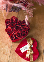 Walentynki prezent na walentynki dla Niej   flowerbox pomysł na prezent walentynkowy dla dziewczyny pudełko z czerwonymi różami  1