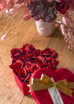 Walentynki prezent na walentynki dla Niej   flowerbox pomysł na prezent walentynkowy dla dziewczyny pudełko z czerwonymi różami  6