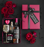 Walentynki prezent na walentynki dla Niej  Prezent z okazji Walentynek, co dać dziewczynie na Walentynki, Walentynkowy prezent dla żony, box Walentynkowy, pudełko prezentowe na Walentynki0