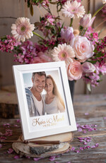 Walentynki prezent na walentynki dla Niej   romantyczny upominek na walentynki ramka ze zdjęciem 1