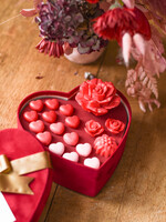 Walentynki prezent na walentynki dla Niej  pomysł na prezent dla dziewczyny na walentynki serce pełne pachnących mydełek 7