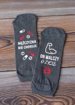 Walentynki prezent na Walentynki dla Niego  prezent na walentynki dla narzeczonego śmieszne skarpety 2