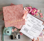 Ankiety weselne ankiety w pudełkach  Księga gości z ankietami i miejscem na zdjęcie, ankiety weselne welurowe pudełko, pomysł na księgę wpisów gości, ankieta weselna6