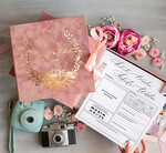 Ankiety weselne ankiety w pudełkach  Księga gości z ankietami i miejscem na zdjęcie, ankiety weselne zamknięte w pudełku, pomysł na księgę wpisów gości 5