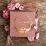 Ankiety weselne ankiety w pudełkach  Księga gości z ankietami i miejscem na zdjęcie, ankiety weselne zamknięte w pudełku, pomysł na księgę wpisów gości 3