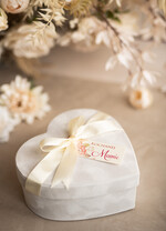 Prezenty dla Mamy zestawy w welurowych i ozdobnych pudełkach  łańcuszek Mama ze stali chirurgicznej, pomysł na prezent dla Mamy łańcuszek i bransoletka na dzień Mamy 12