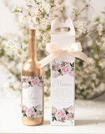 Prezenty dla Mamy zestawy w welurowych i ozdobnych pudełkach  pomysł na prezent dla Mamy na urodziny, Opakowanie i nalepka na wino - życzenia na dzien mamy0