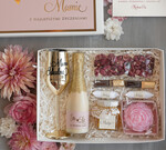 Prezenty dla Mamy zestawy w welurowych i ozdobnych pudełkach  pomysł na prezent z okazji dnia mamy, ozdobne pudełko z dedykacją dla Mamy, prezenty na dzień Mamy 1