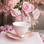 Prezenty dla Mamy zestawy w welurowych i ozdobnych pudełkach  pomysł na prezent dla mamy pudełko z  filiżanką prezent na dzień Matki 10