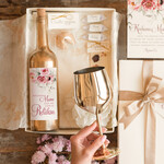 Prezenty dla Mamy zestawy w welurowych i ozdobnych pudełkach  prezent urodzinowy dla Mamy, złoty kieliszek do wina, prezent dla Mamy, pomysł na prezent z okazji dnia Matki4