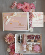 Prezenty dla Mamy zestawy w welurowych i ozdobnych pudełkach  Prezent dla Mamy szampanówka Mama Idealna, Fajne pomysły na prezent dla Mamy, prezenty z okazji Dnia Mamy, box prezentowy dla mamy na urosziny0