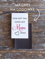 Prezenty dla Mamy kartki i magnesy na lodówkę z życzeniami  wyjątkowy prezent na dzień mamy personalizowany magnes na lodówkę 2