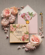 Prezenty dla Mamy kartki i magnesy na lodówkę z życzeniami  drewniana kartka z życzeniami z okazji dnia Mamy prezent dla mamy Serce życzenia dla Mamy 0