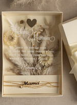 Prezenty dla Mamy kartki i magnesy na lodówkę z życzeniami  wyjątkowy prezent na dzień mamy, kartka z dedykacją w eleganckim pudełku, prezent dla Mamy łańcuszek w wyjątkowym personalizowanym pudełku9