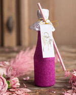 Prezenty dla Mamy Zestawy kosmetyczne  wyjątkowy prezent na dzień mamy ozdobna brokatowa butelka pomysł na prezent dla Mamy kosmetyki do kąpieli    3