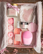 Prezenty dla Mamy Zestawy kosmetyczne  pomysł na prezent na dzień mamy silikonowa szczoteczka do masaży twarzy, zestaw kosmetyków dla Mamy na urodziny  1