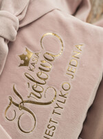 Prezenty dla Mamy Zestawy kosmetyczne  Pomysł na Prezent dla Mamy Zestaw  Szlafrok Welurowy z Napisem i Fiiżanka3