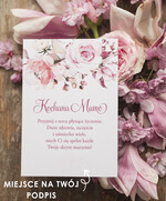 Prezenty dla Mamy Zestawy kosmetyczne   Prezent na dzien Mamy Zestaw Szlafrok Welurowy z Napisem i Kosmetyki 5