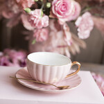 Prezenty dla Mamy Zestawy kosmetyczne  wyjątkowy prezent na dzień mamy zestaw kosmetyków i filiżanka ze spodkiem prezent dla mamy 9