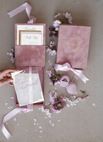 Zaproszenia dla Rodziców  zaproszenia dla Rodziców  zaproszenia dla Rodiców w welurowym pudełku, zaproszenie dla Rodziców na wesele, eleganckie zaproszenia dla Rodzicow 6