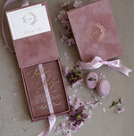 Zaproszenia dla Rodziców  zaproszenia dla Rodziców  welurowe pudełko dla rodziców zaproszenia dla rodziców wyjątkowe zaproszenia dla mamy na ślub zaproszenie ze zdjęciem dla taty3