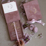 Zaproszenia dla Rodziców  zaproszenia dla Rodziców  welurowe pudełko dla rodziców zaproszenia dla rodziców wyjątkowe zaproszenia dla mamy na ślub zaproszenie ze zdjęciem dla taty4