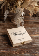 Zaproszenia dla Rodziców  zaproszenia dla Rodziców  zaproszenia ślubne dla Rodziców drewniane pudełko pobieramy się 1