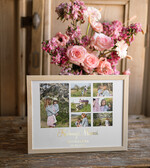 Prezenty dla Mamy ramki, puzzle, ramki na zdjęcia  Prezent na dzien mamy kolaż z twoich zdjęć i złota dedykacja idealny na dzien mamy 0