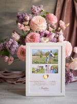 Prezenty dla Mamy ramki, puzzle, ramki na zdjęcia  najlepszy prezent dla mamy drewniana rama ze zdjęciem 1