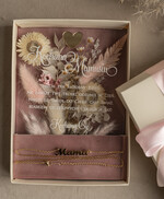 Prezenty dla Mamy biżuteria, pudełka, szkatułki na biżuterie  łańcuszek dla Mamy eleganckie pudełko z kwiatami i życzeniami dla Mamy, flower box, prezent dla Mamy, pudełko z kwiatami dla Mamy, pomysł na prezent na dzień Mamy4