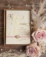 Prezenty dla Mamy biżuteria, pudełka, szkatułki na biżuterie  Pomysł prezent dla Mamy, Kartka z zyczeniami na Dzień Mamy w pudełeczku z Bransoletką serce2