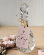 Zawieszki na butelki Minimalistyczne etykieta na wódkę weselną złote napisy zawieszki na butelki z waszą treścią, zawieszka na butelkę, ozdobna zawieszka na wódkę weselną 0