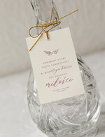 Zawieszki na butelki Minimalistyczne etykiety na butelki weselne0