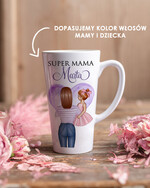 Prezenty dla Mamy Gadżety, Bluzy, Koszulki kubek do latte pomysł na prezent na dzień mamy personalizowany kubek na urodziny dla Mamy   0